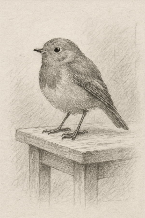 Ein kleines Stück Hoffnung auf zwei winzigen Flügeln