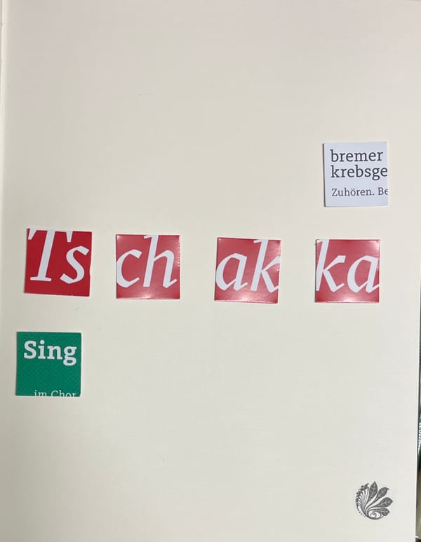 Tschakka. Januar in kleinen Schritten